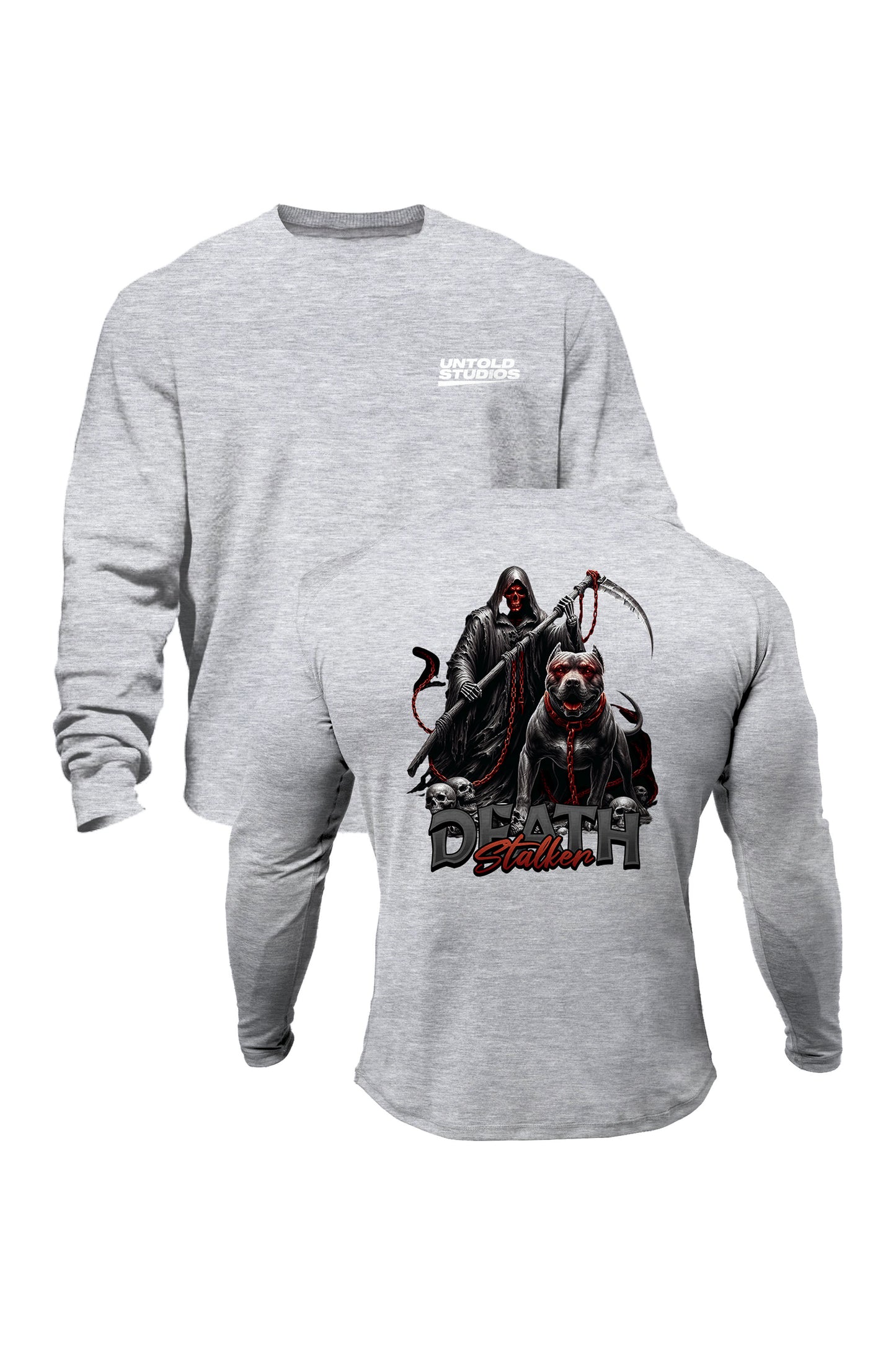 Untold Studios Death Stalker Sweatshirt - Grey