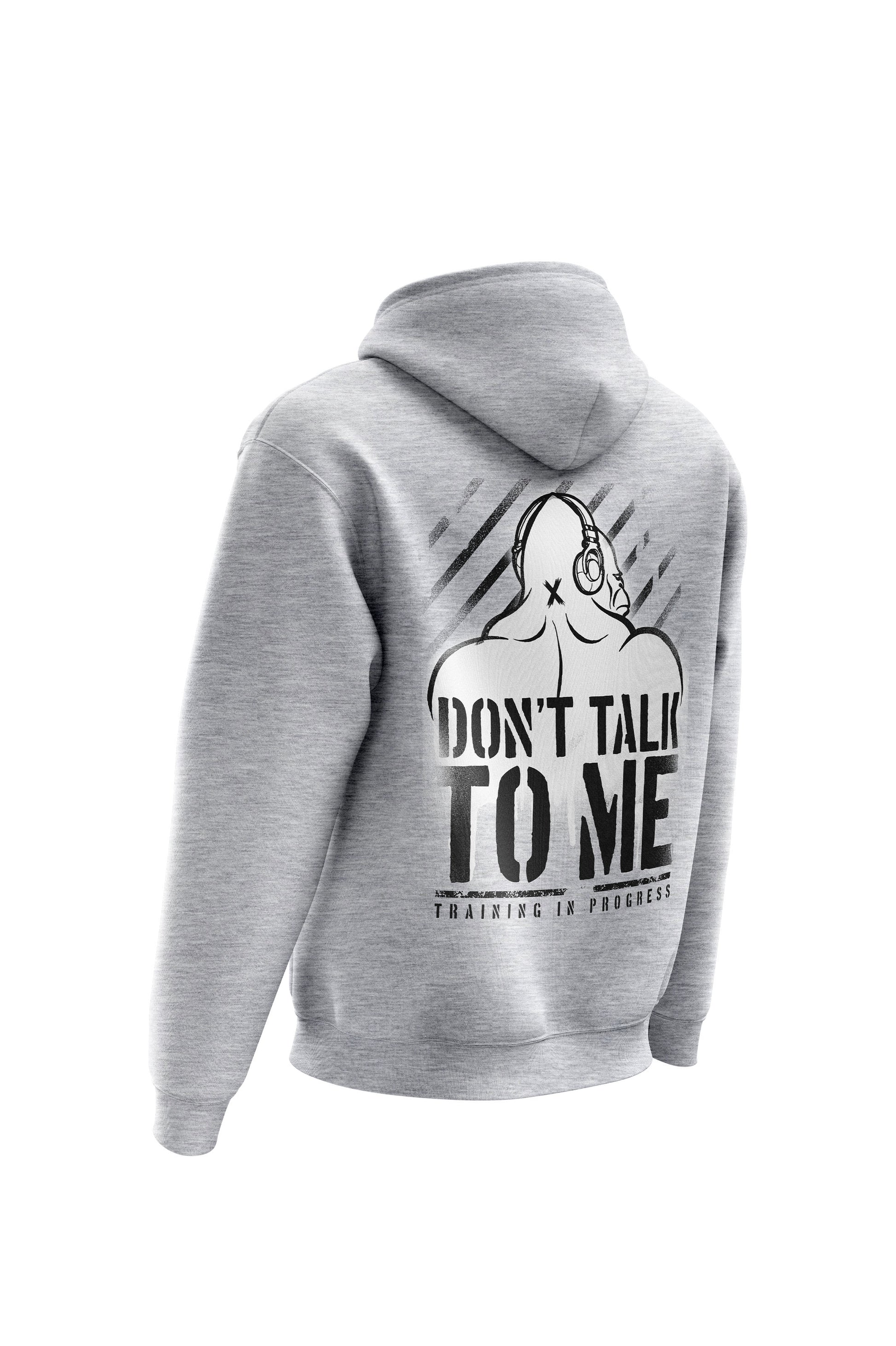 XAPE Don't Talk To Me Hoodie & Tee Combo - Sports Grey