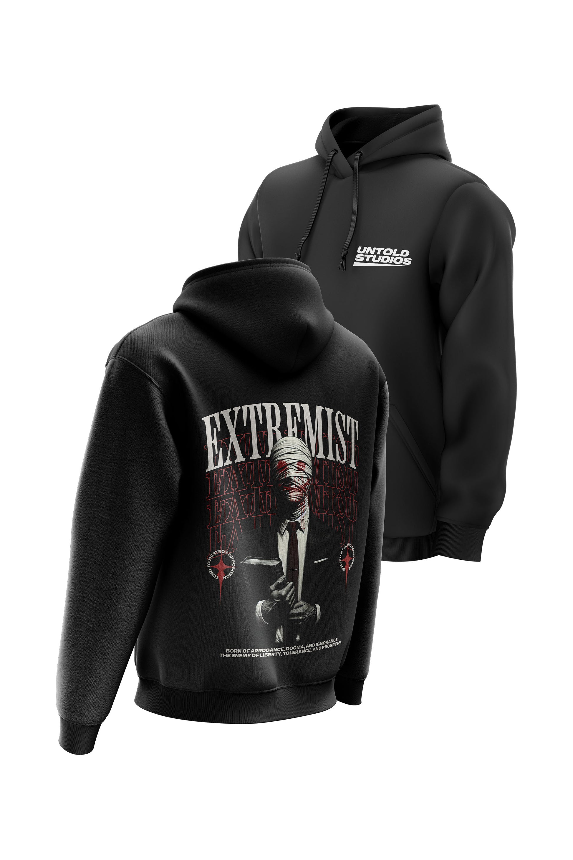 Untold Studios Extremist Hoodie - Black