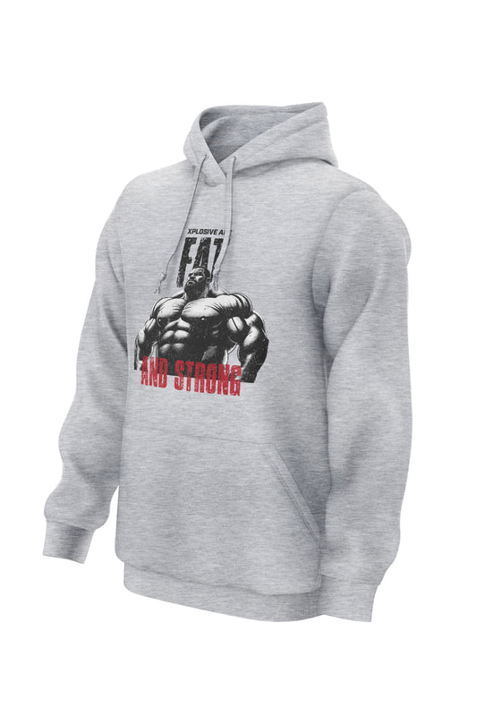 XAPE Fat And Strong V3 String Hoodie - Sports Grey