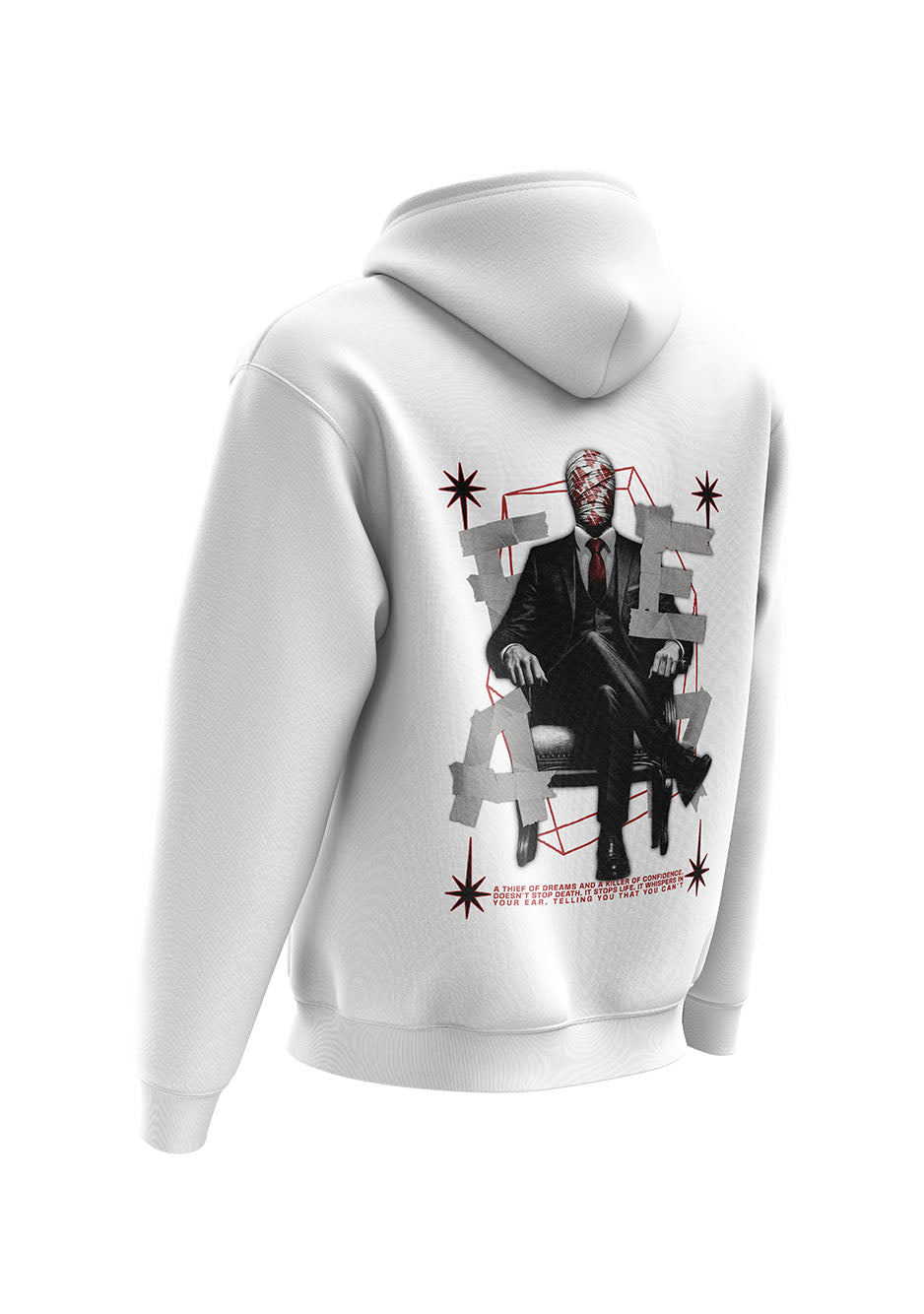 Untold Studios Fear Hoodie - White