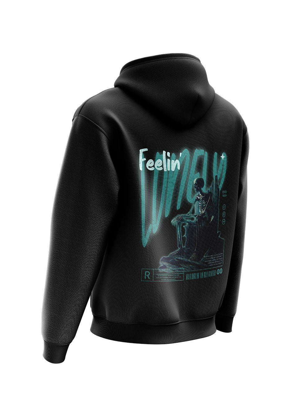 Untold Studios Feelin Lonely Hoodie - Black