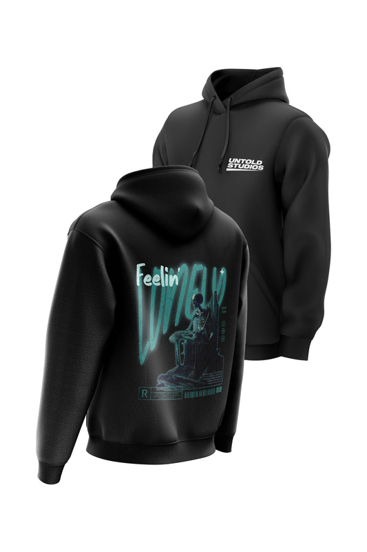 Untold Studios Feelin Lonely Hoodie - Black