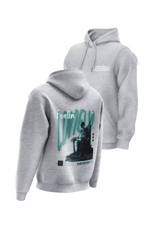 Untold Studios Feelin Lonely Hoodie - Grey