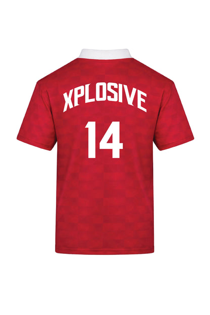 XAPE Heritage Sports Jersey - Red/White