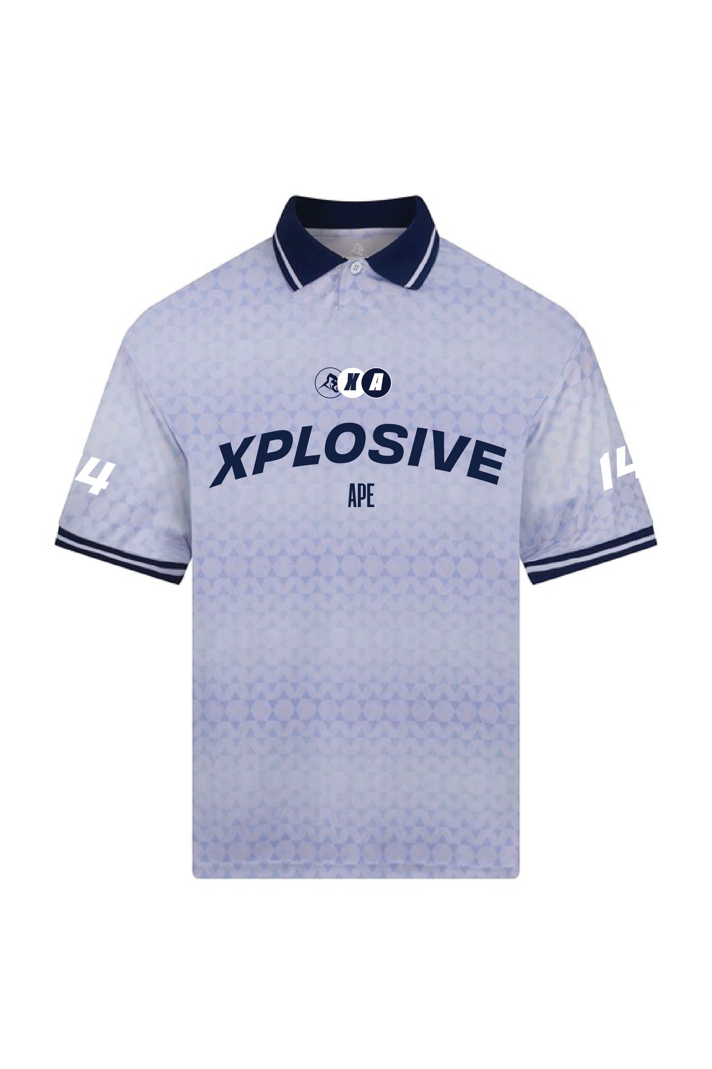 XAPE Rings Sports Jersey - White/Navy