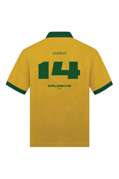 XAPE Squad Sports Jersey - Yellow/Green