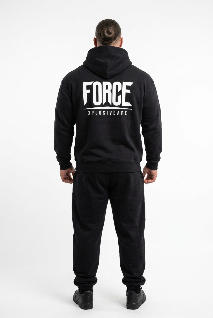 XAPE Force Hoodie - Black