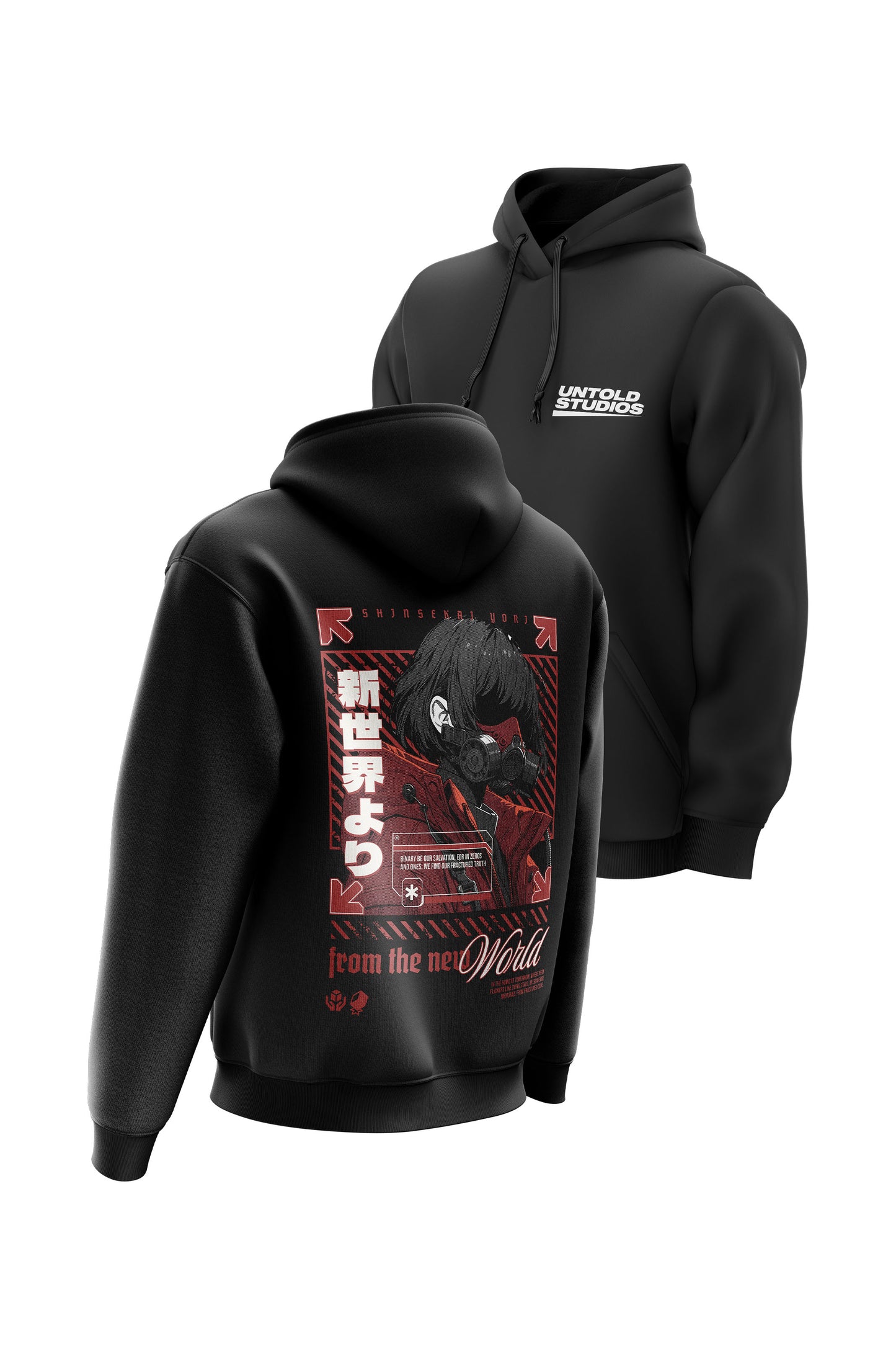 Untold Studios From New World Hoodie - Black