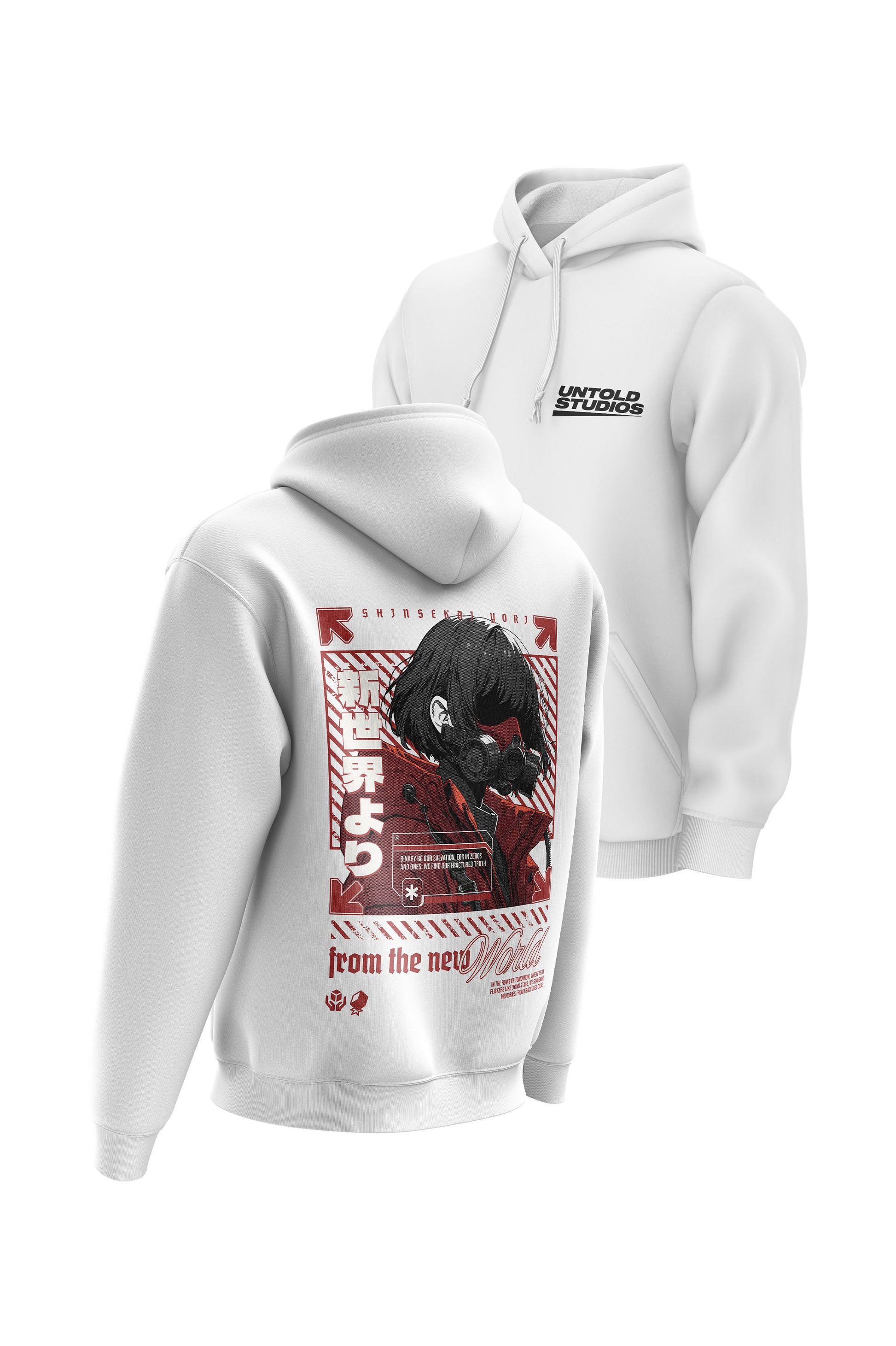 Untold Studios From New World Hoodie - White