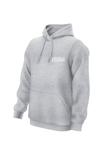 Untold Studios Human Initialized Urban Streetwear Hoodie - Grey