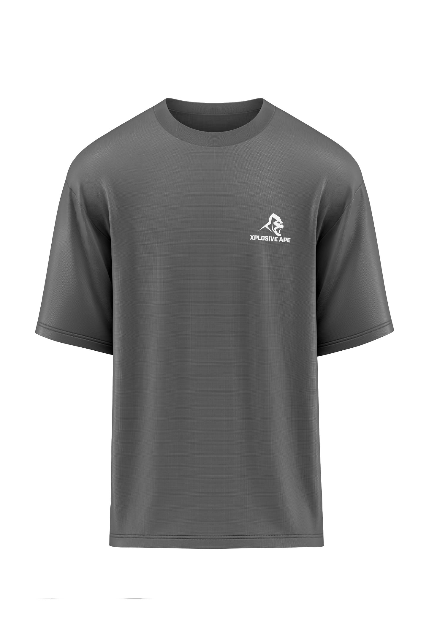 XAPE Futuristic V2 Oversized Tee - Charcoal