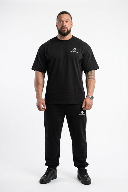 XAPE Garage Strength V3 Oversized Tee - Black