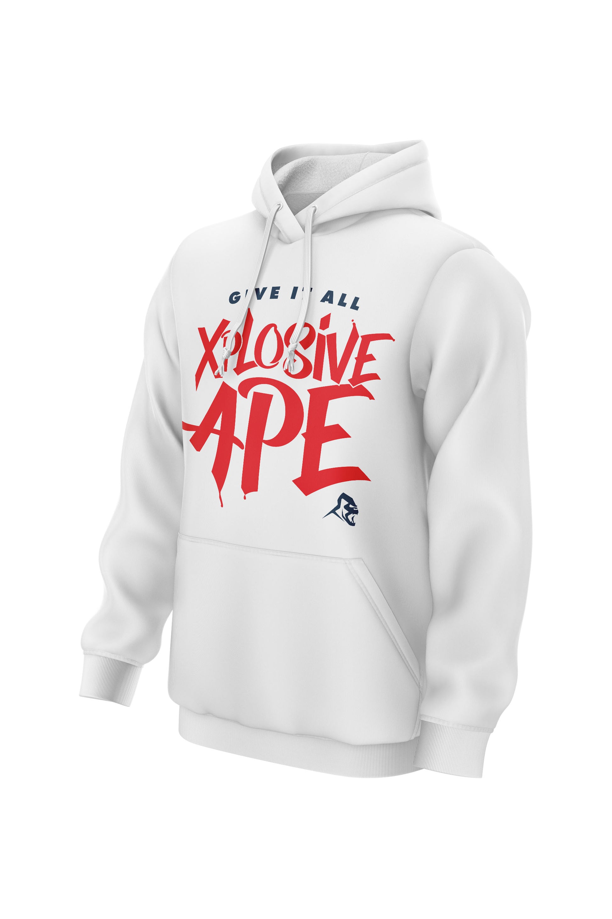 XAPE Alpha Charge Hoodie - White