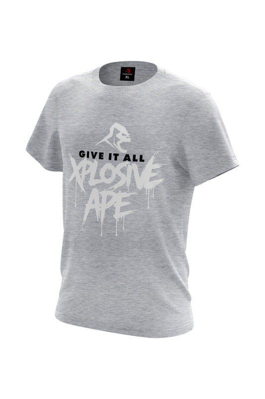 XAPE Drip Power Tee - Sports Grey