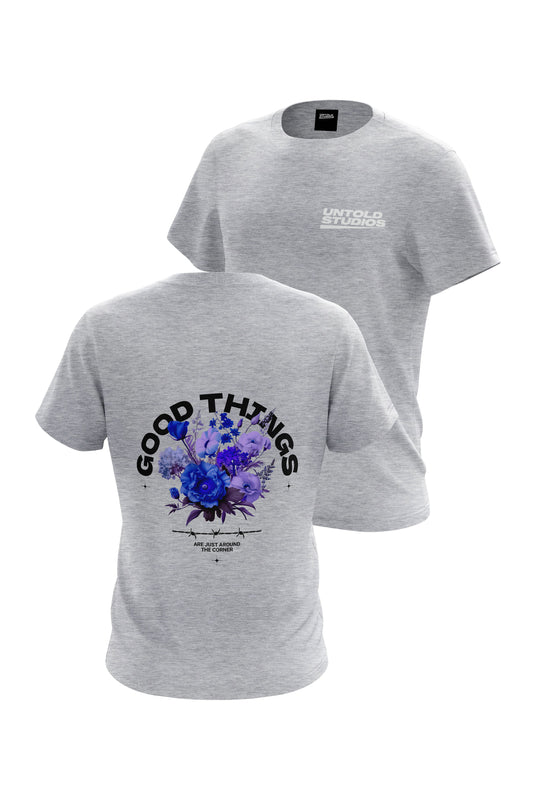 Untold Studios Good Things Tee - Grey