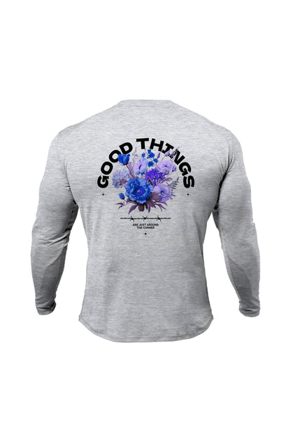 US Good Things Sweatshirt - Sports Grey