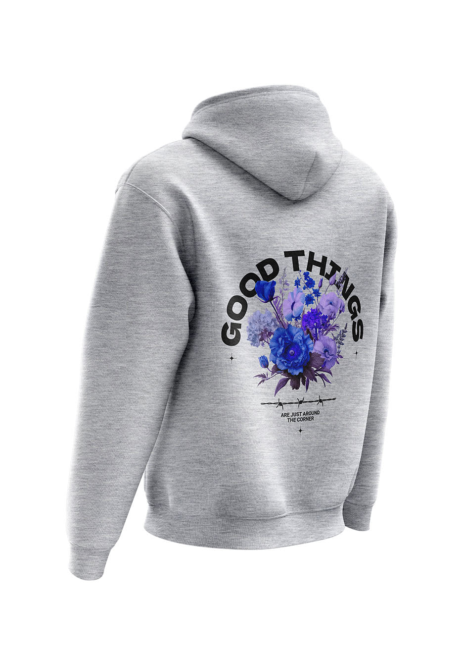 Untold Studios Good Things Hoodie - Grey