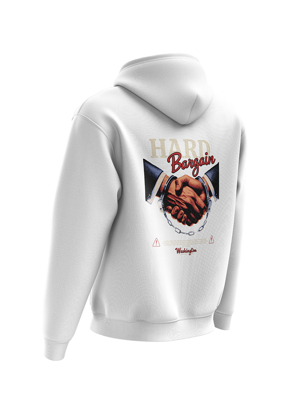 Untold Studios Hard Bargain Hoodie - White