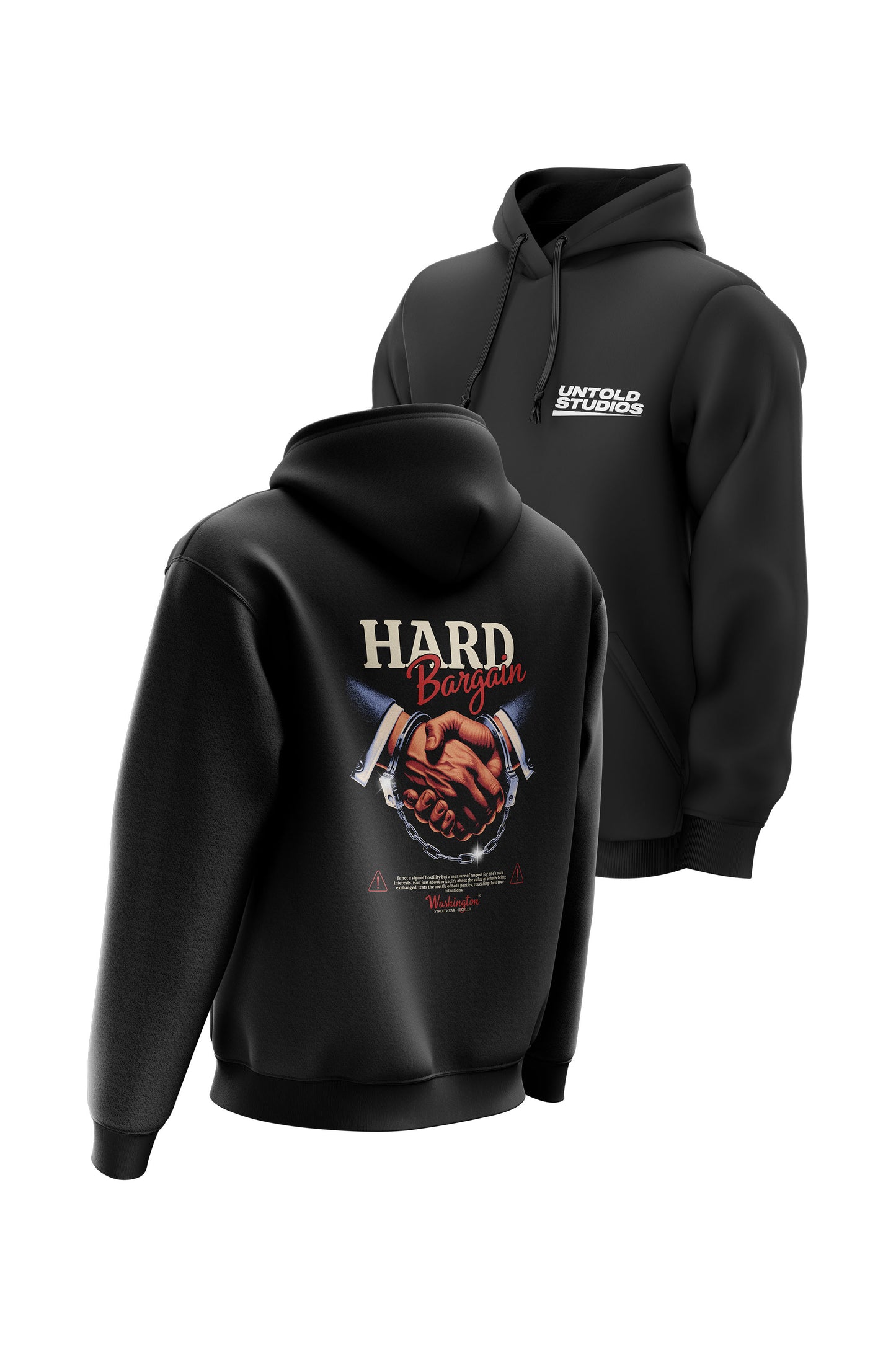 Untold Studios Hard Bargain Hoodie - Black