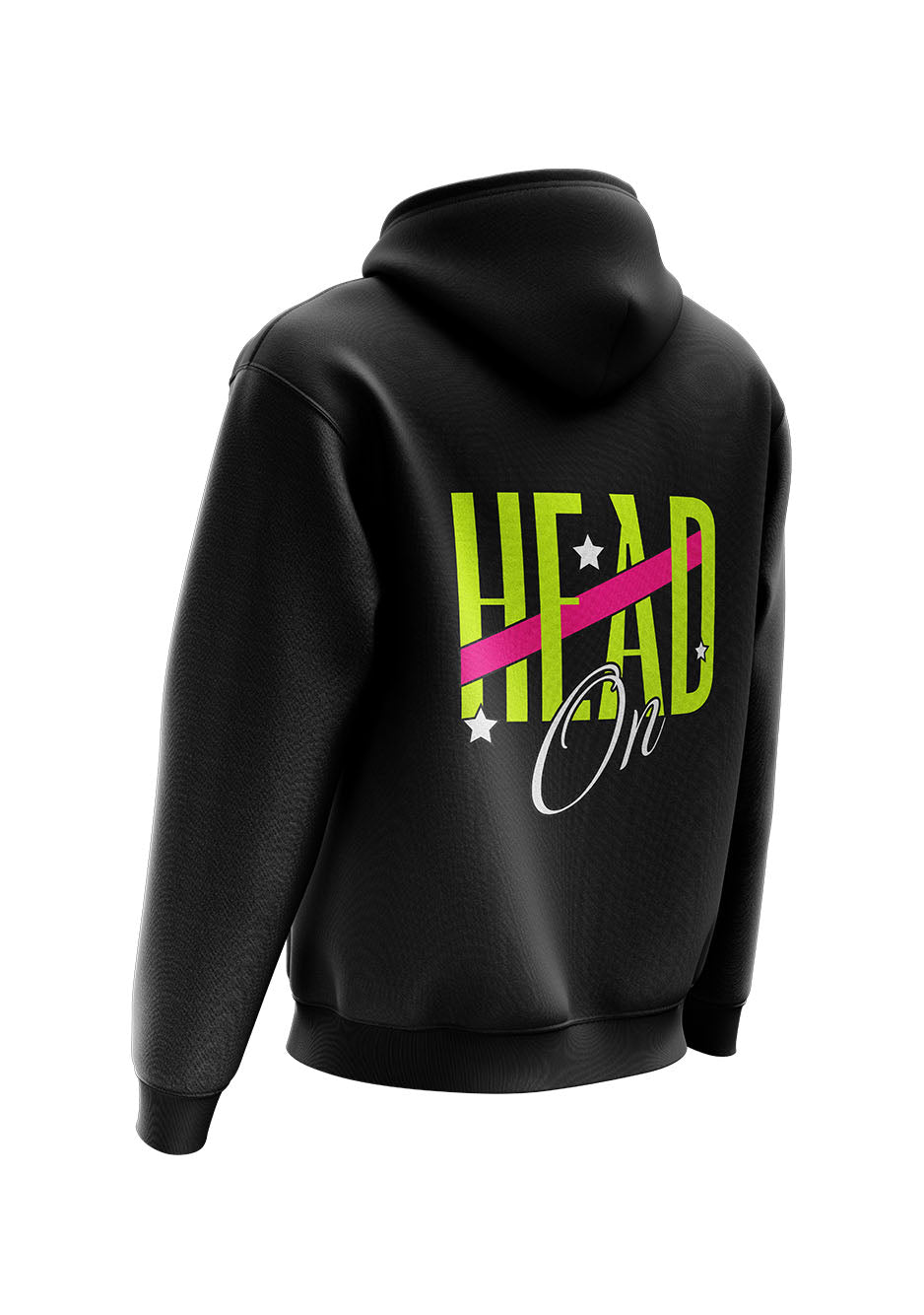 Untold Studios Head On Typography Logo Hoodie - Black