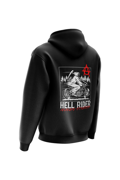 AS Hell Rider Hoodie - Black