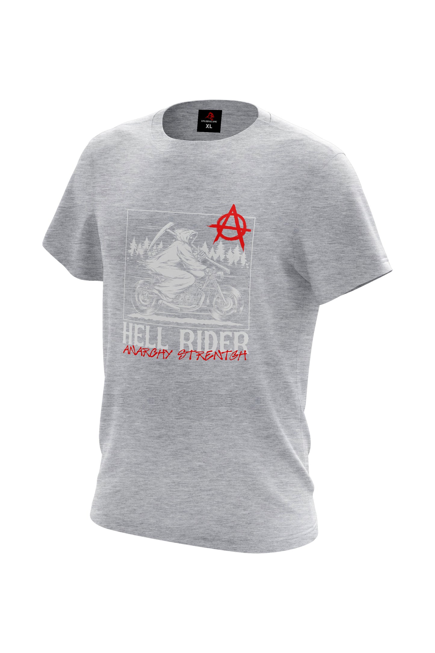 AS Hell Rider Tee - Sports Grey