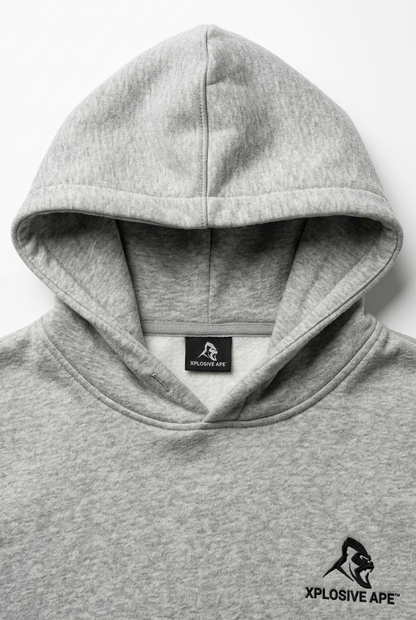XAPE Stacked Hoodie - Sports Grey