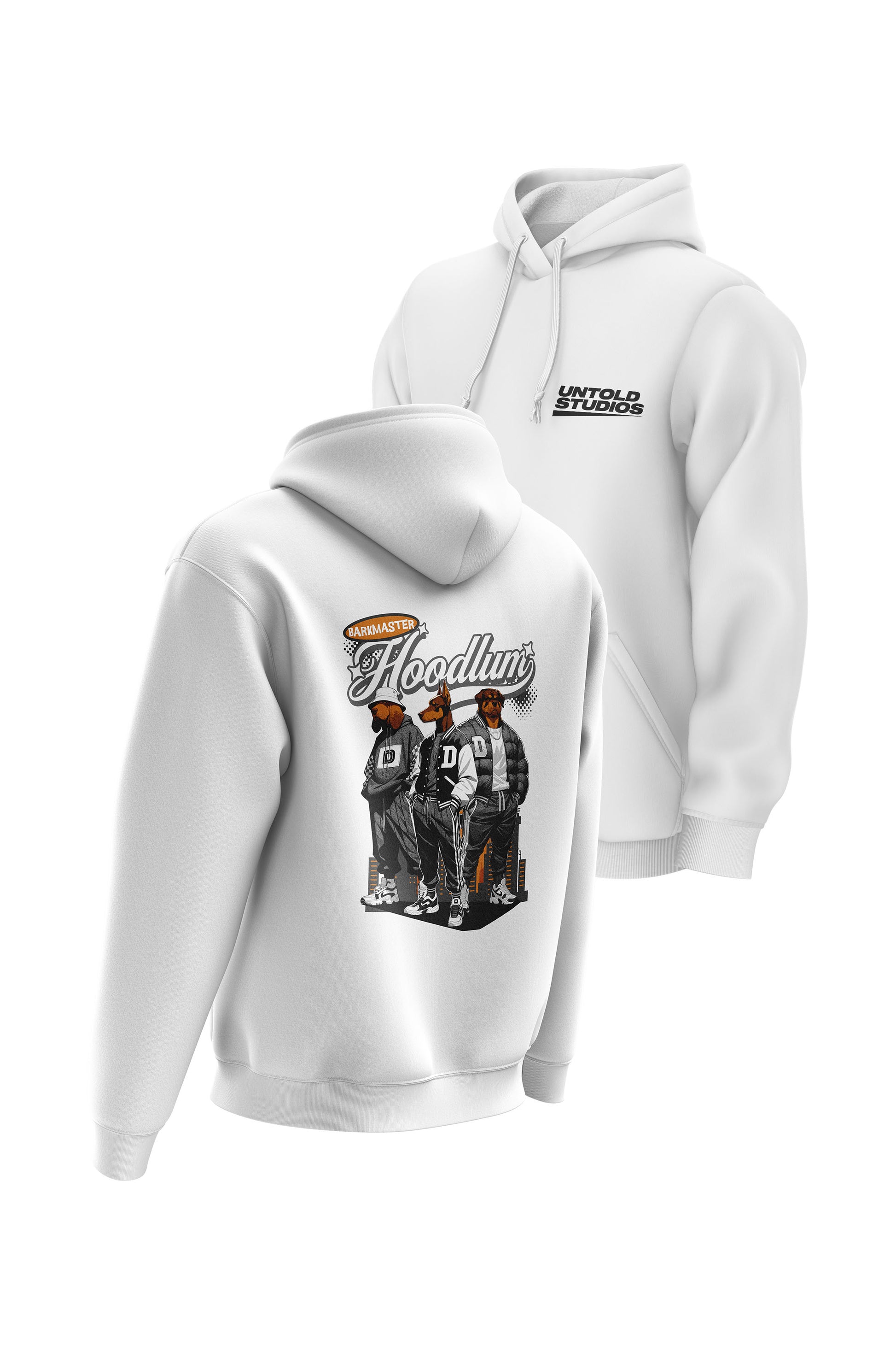 Untold Studios Hoodlum Hoodie - White