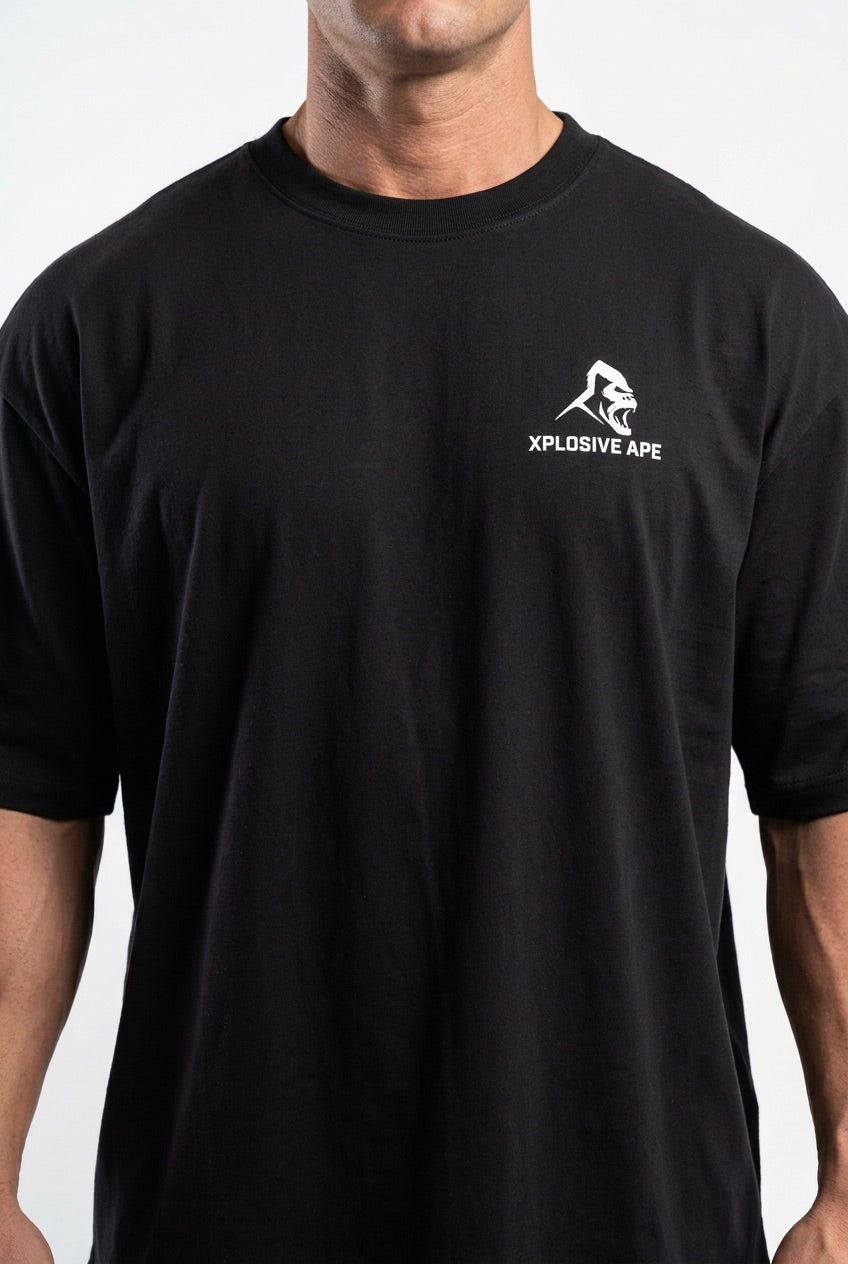 XAPE Hyperdrive Ultra Oversized Tee - Black