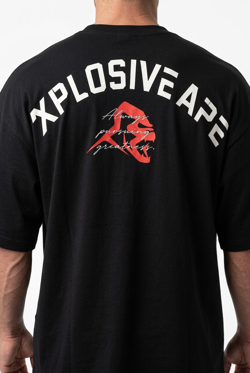 XAPE Hyperdrive Ultra Oversized Tee - Black