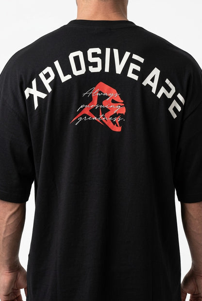XAPE Hyperdrive Ultra Oversized Tee - Black