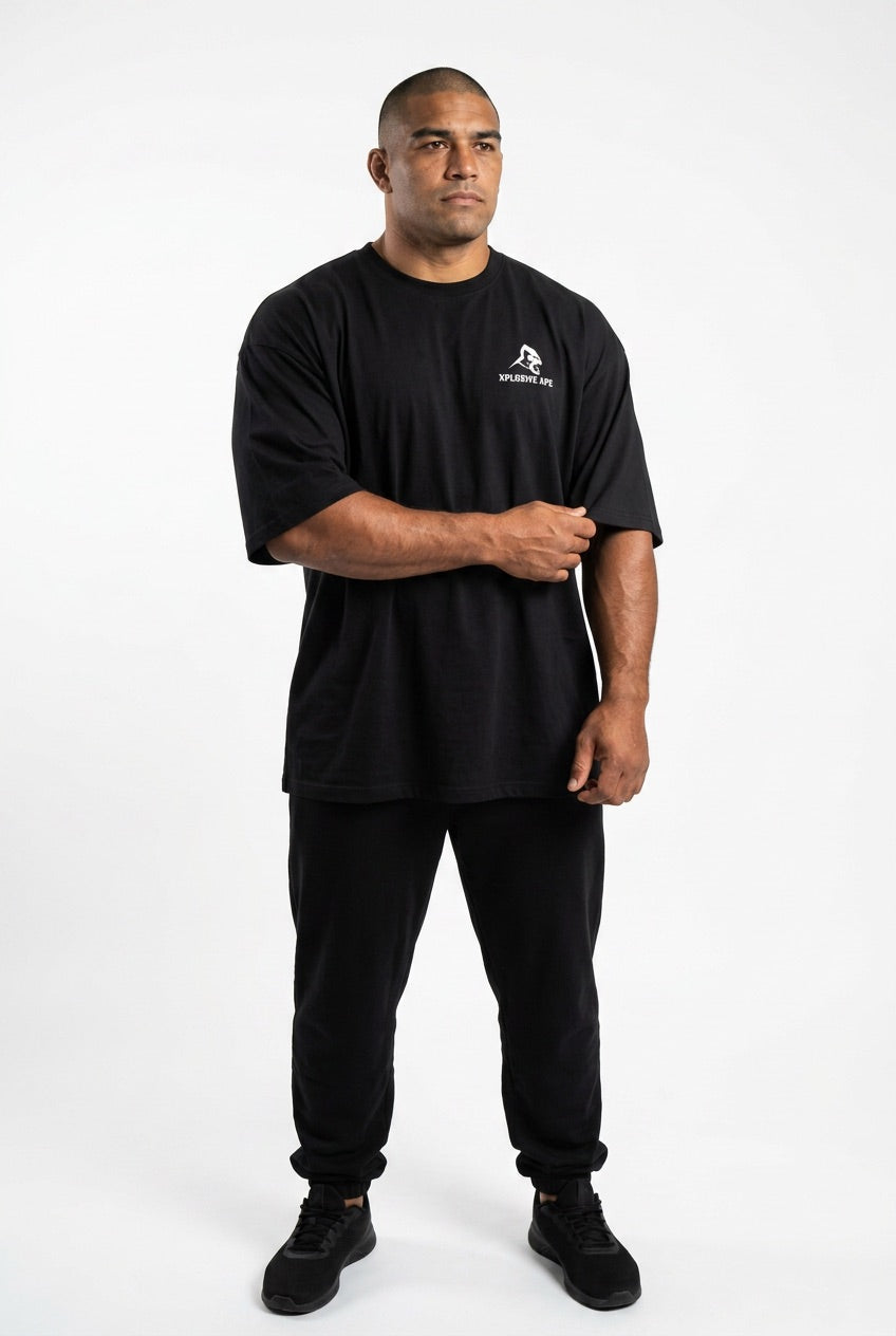 XAPE Hyperdrive Ultra Oversized Tee - Black