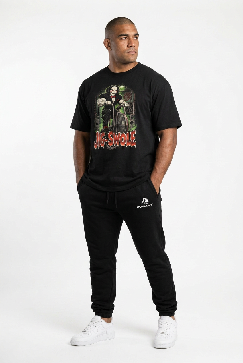 XAPE Jig Swole Tee - Black