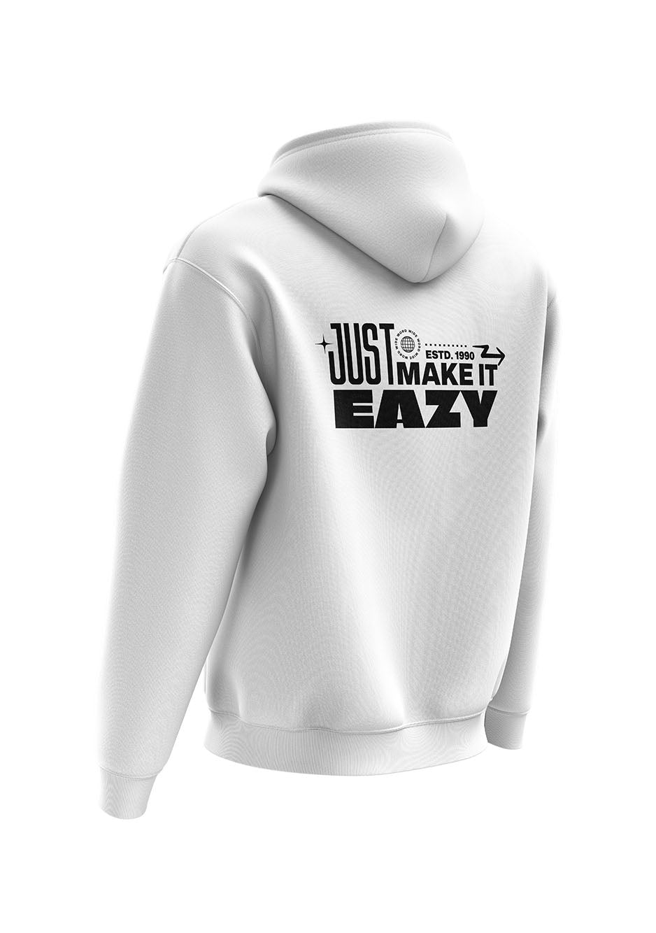 Untold Studios Just Make It Eazy Hoodie - White