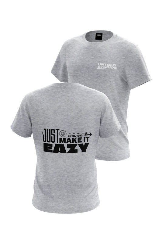 Untold Studios Just Make It Eazy Tee - Grey