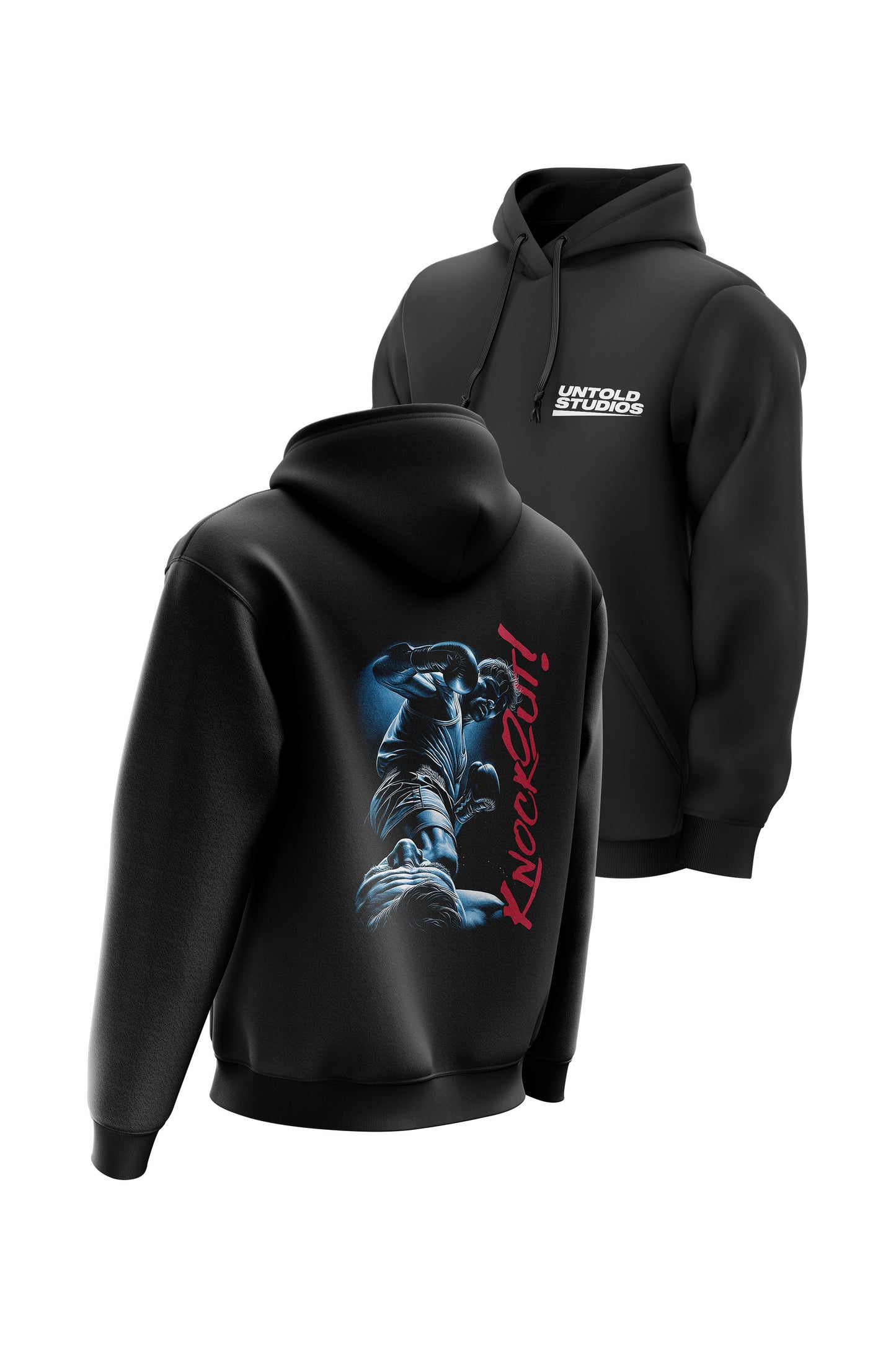 Untold Studios Knock Out Hoodie - Black