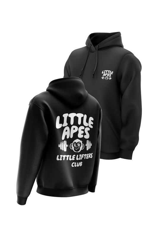 XAPE Little Lifters Club Hoodie - Black