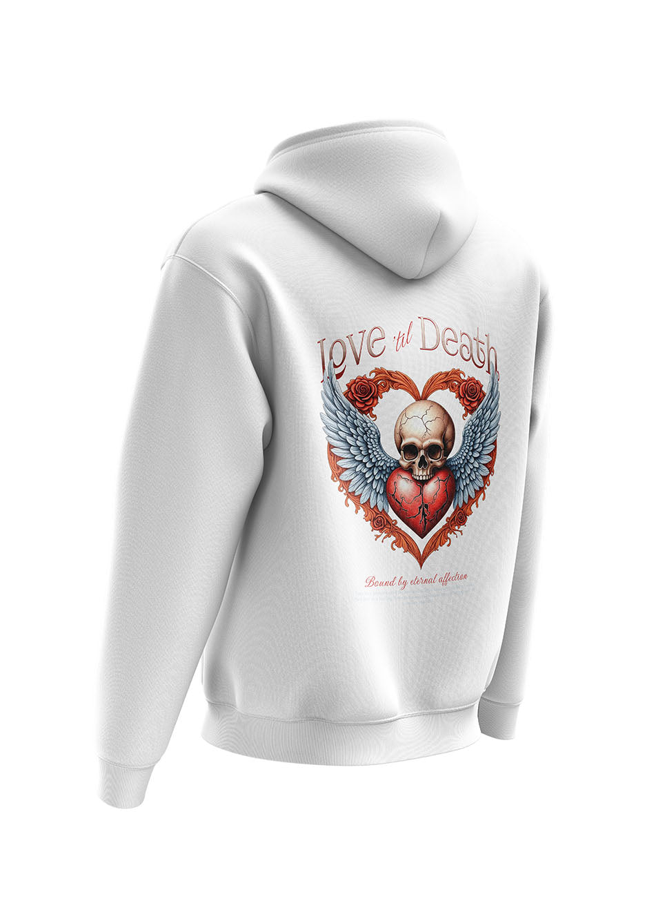 Untold Studios Love till Death Hoodie - White