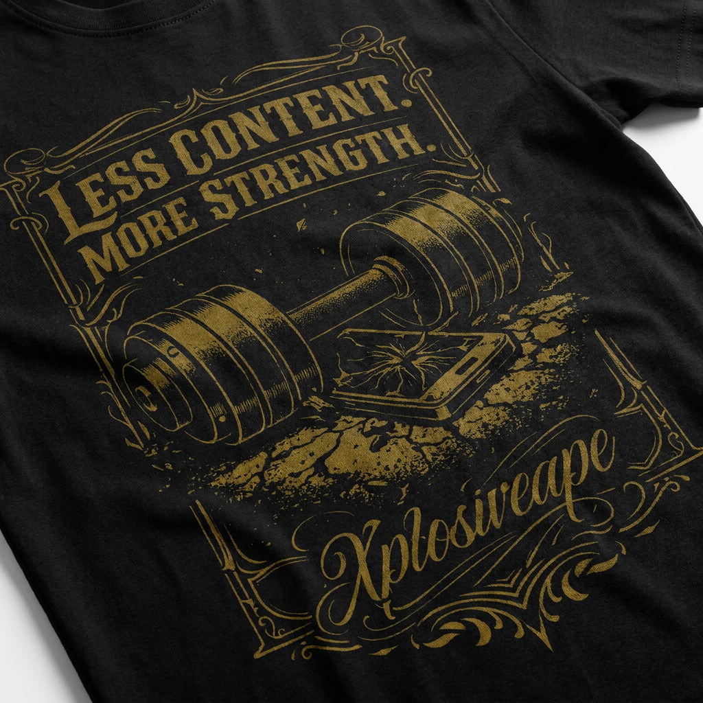 XAPE Content Tee - Black