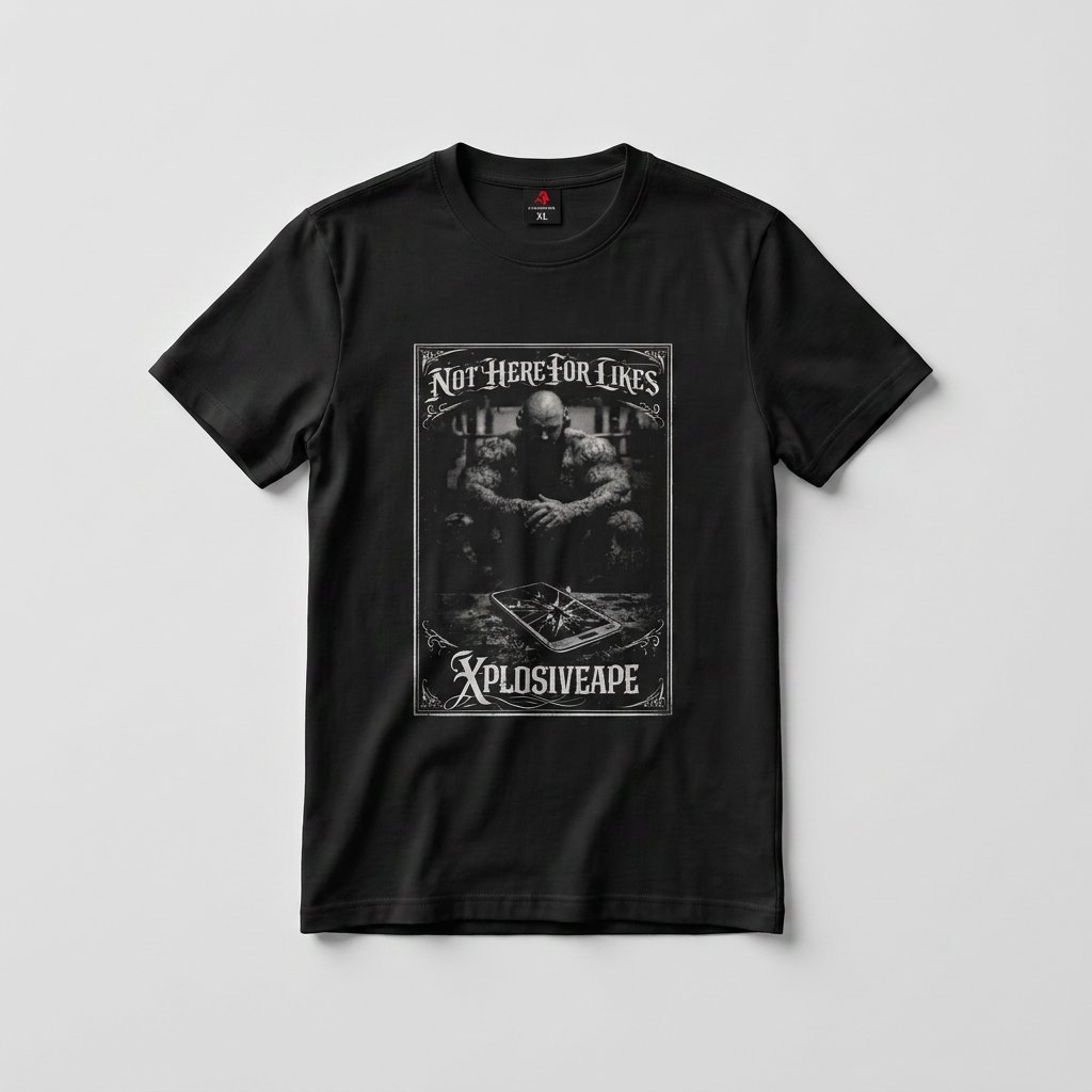 XAPE Likes Tee - Black