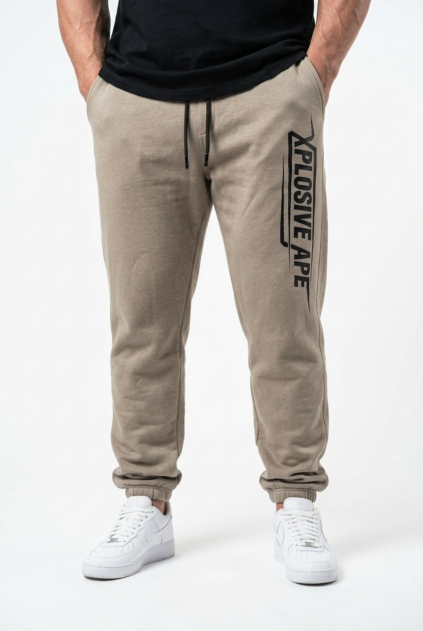 XAPE Strike Joggers - Sand