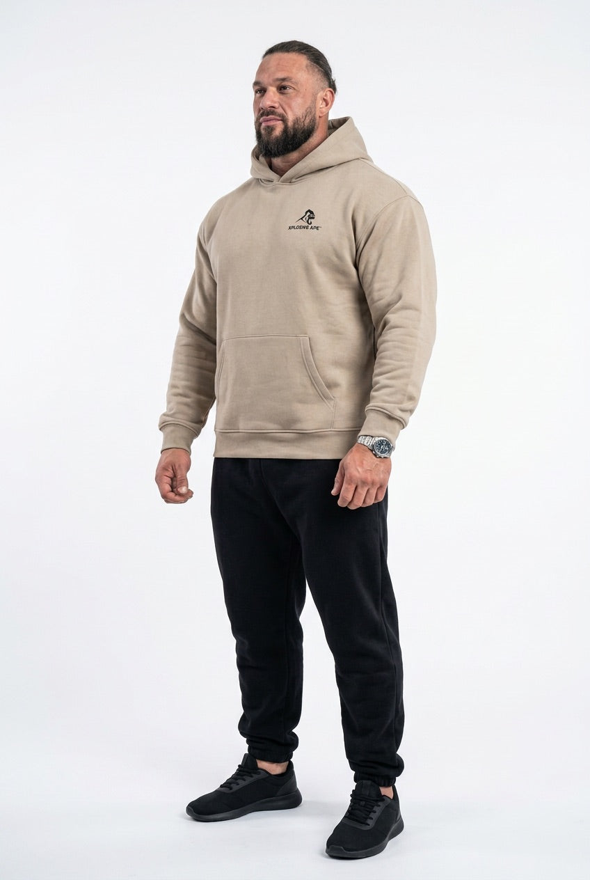 XAPE Stacked Hoodie - Sand