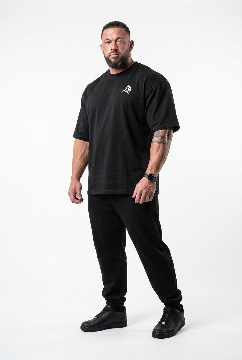 XAPE Ape Authority Ultra Oversized Tee - Black