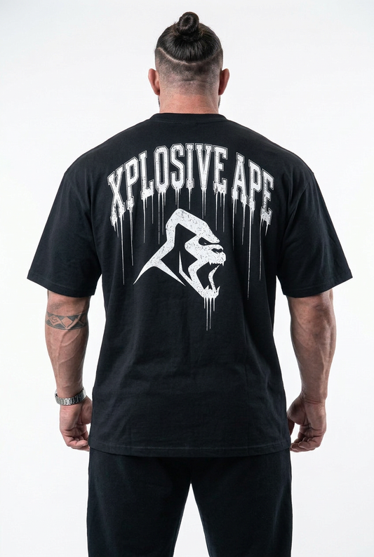 XAPE Ape Authority Ultra Oversized Tee - Black