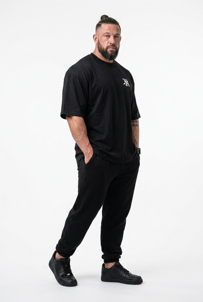 XAPE Venom Script Oversized Tee - Black