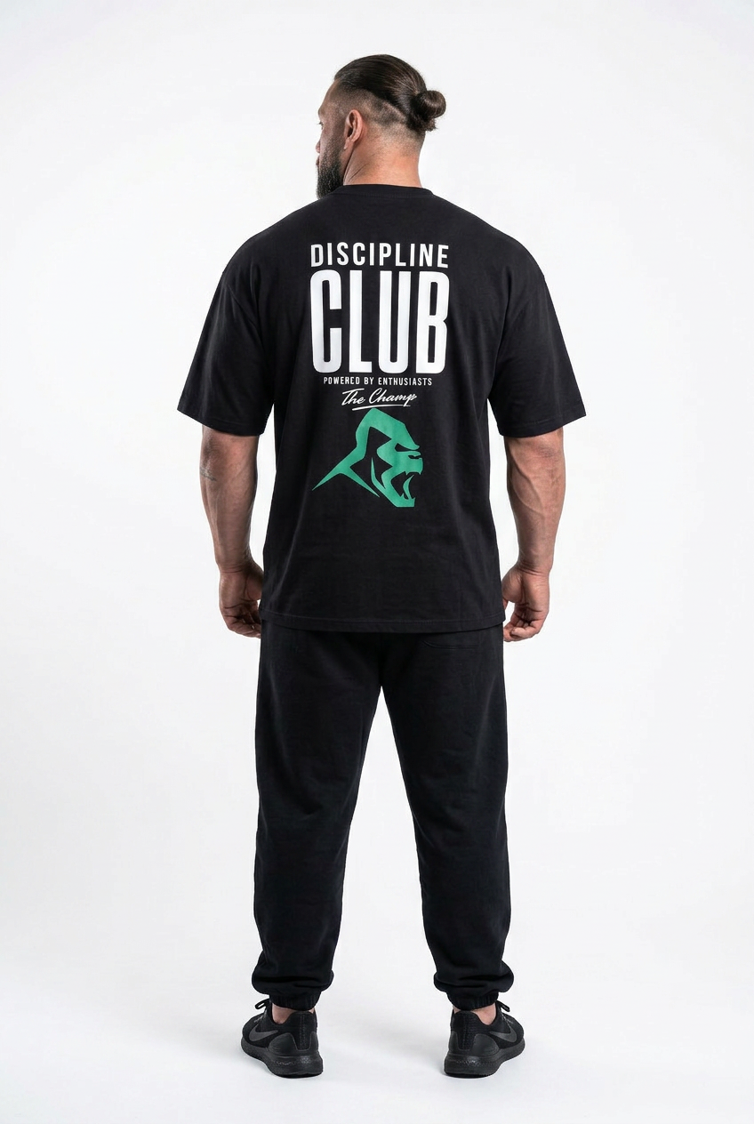XAPE Strength Society Ultra Oversized Tee - Black