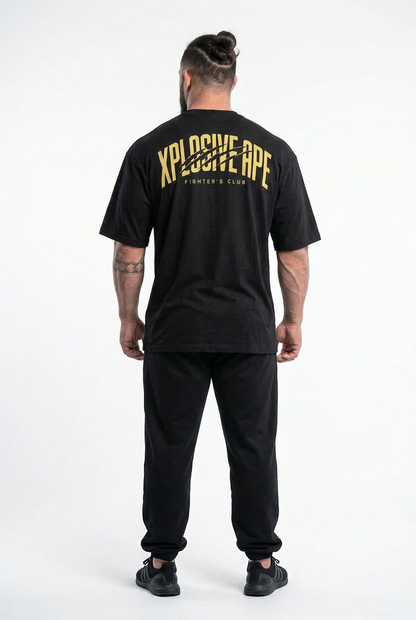 XAPE Strike Form Oversized Tee - Black