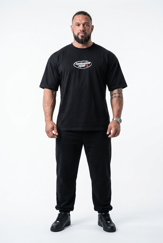 XAPE Motion Unit Ultra Oversized Tee - Black