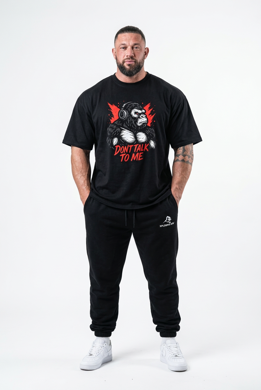 XAPE Don't Talk To Me V2 Tee - Black
